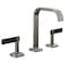 Brizo Allaria Widespread Lavatory Faucet with Square Spout - Less Handles 65368LF-BNXLHP-ECO - alternate 5